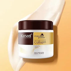 Karseell Collagen Hair Treatment Deep Repair Conditioning 500ml + Argan Oil Hair Serum Karseell
