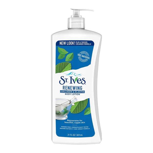 St Ives Body Lotion Usa Skin Renewing Collagen Elastin 621ML St. Ives
