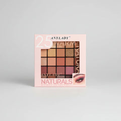 ANYLADY 25 Color Warm Naturals Eyeshadow Palette Any Lady