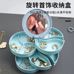 Jewelry Storage Box Multi‑Layer Organizer Cosmia.pk