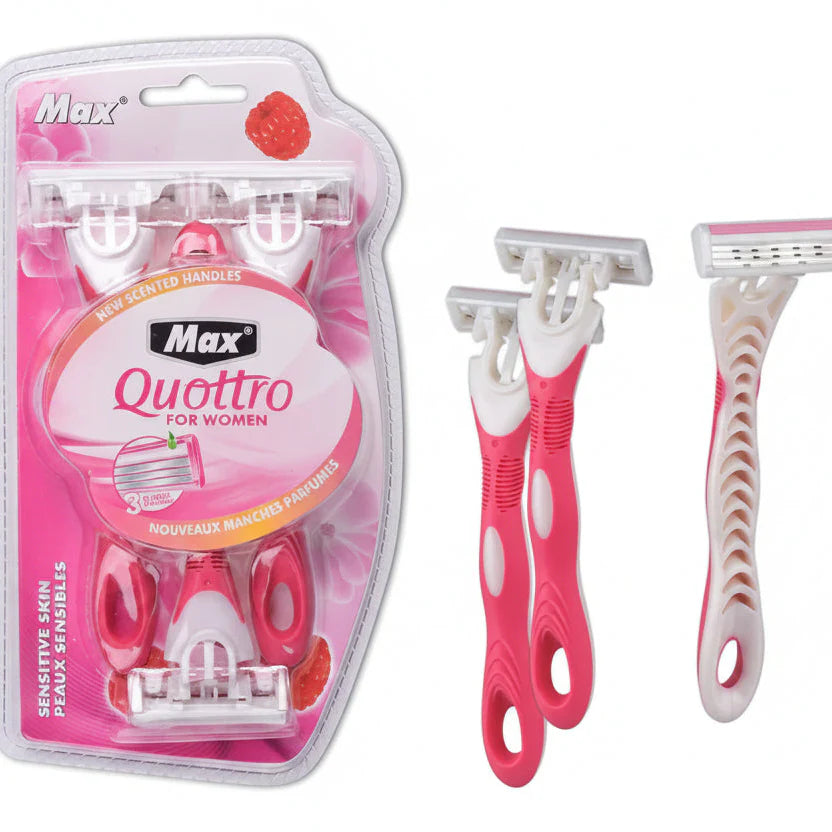 Max Triple Blade Bikini Disposable Body Razor Lady Women Max