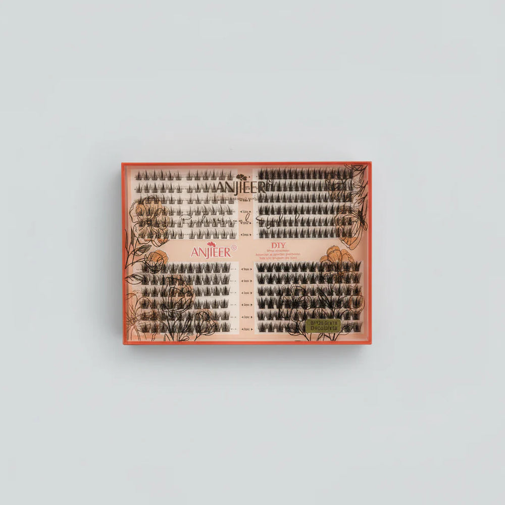 Anjieer Diy 4 Setting Eyelashes Anjieer