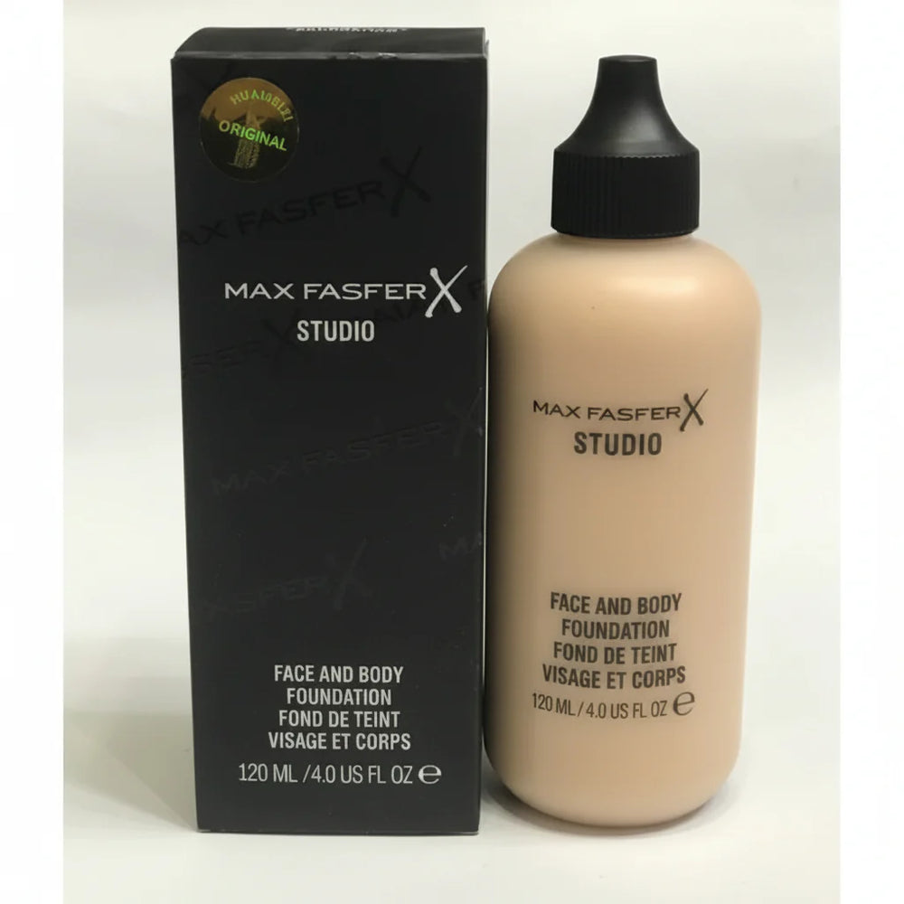 Max FasferX Studio Face and Body Foundation - 120ml Max FasferX Studio