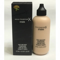 Max FasferX Studio Face and Body Foundation - 120ml Max FasferX Studio