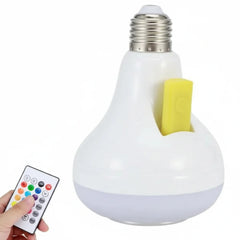 Smart LED RGB Bluetooth Speaker Bulb 12W E27 Multi Color Changing Cosmia.pk