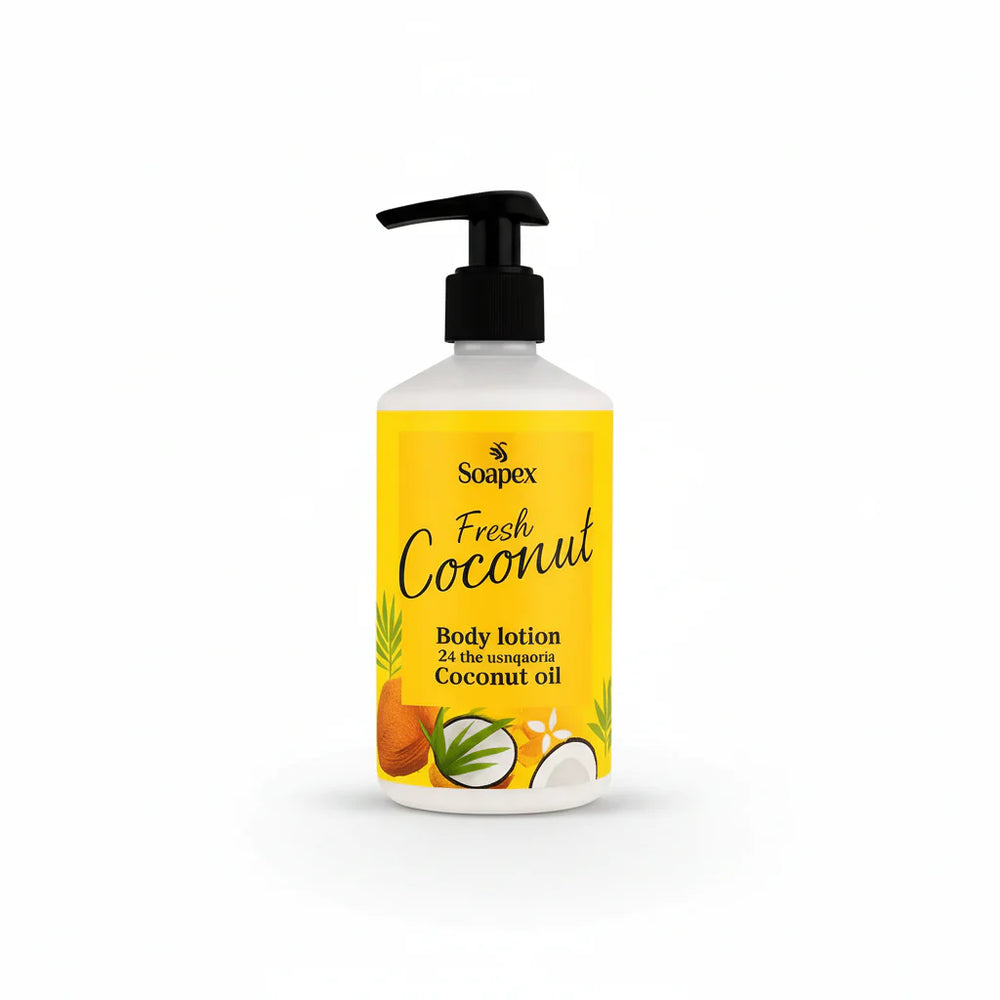 Soapex Moisturizing Fresh Coconut Body Lotion - 350ml Soapex