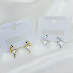 New Twist Crystal Pearl Women’s Dangle Earrings – Each Pair Cosmia