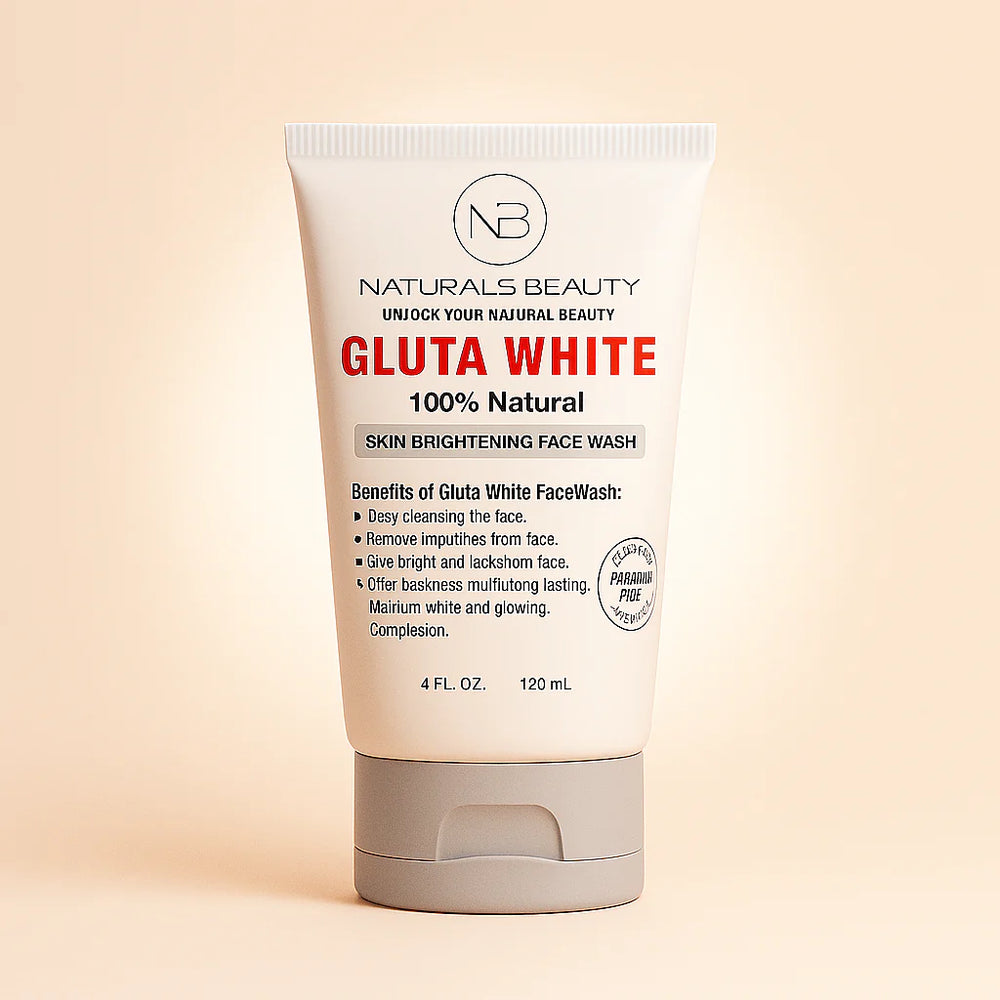 Gluta White 100% Natural Skin Brightening Face Wash Gluta White