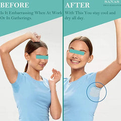10 pcs Disposable Underarm Sweat Pads Anti Allergic, Anti Bacteria Cosmia.pk