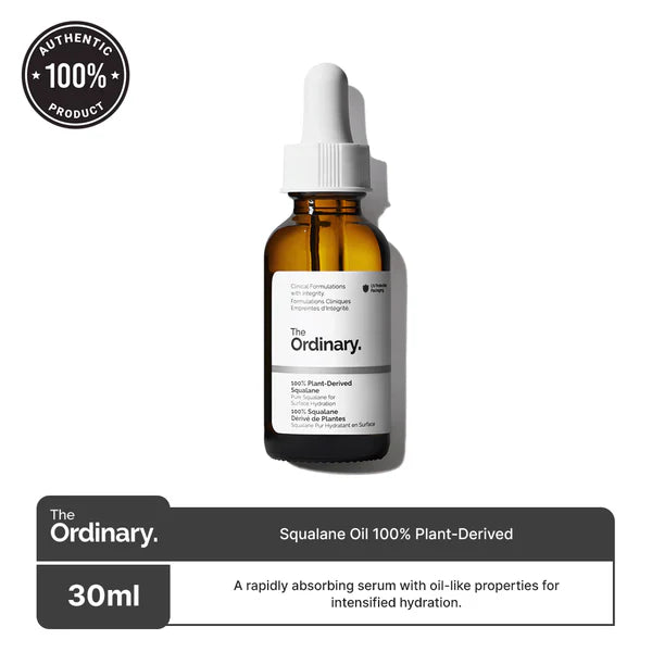 The Ordinary Squalane Oil 100% Plant-Derived - 30ml The Ordinary