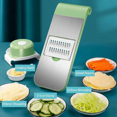5 in 1 Stainless Steel Vegetable Cutter & Grater Cosmia.pk