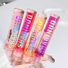 Beauty Mirror Lip Glaze Set Jelly Lip Gloss (4 Pcs) Shaqiundo