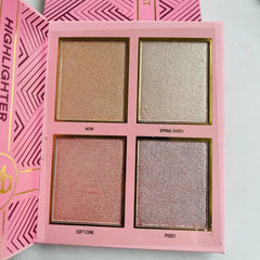 Mocallure 3 in 1 Mini Palette Notebook Eyeshadow, Highlighter & Blusher Mocallure