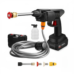 Automatic Cordless Car Wash Spray Gun – 48V High Pressure Wireless Cosmia.pk