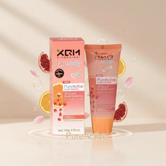XQM Exfoliating Face and Body Scrub Gel Pomegranate and Vitamin C – 100g XQM