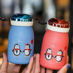 penguin water bottle hot water drinking flask bottle for kids Cosmia.pk