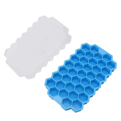 Silicone Ice Cube Mold, 37 Grids Reusable Ice Mold for Freezer Cosmia.pk