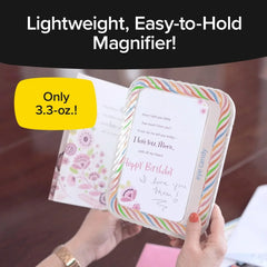 Eye Candy AS-SEEN-ON-TV Full Page Book Magnifier and Light to See Eye Candy