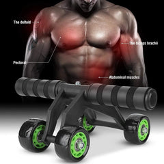 Ab Roller Wheel Exercise Equipment for Core Workout and for Abdominal Cosmia.pk
