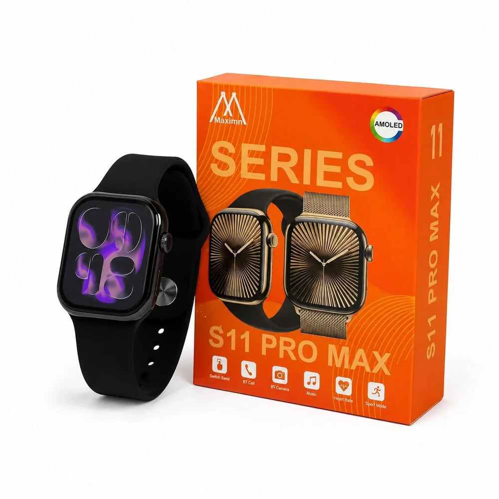 S11 Pro Max Smart Watch with AMOLED Display Maixinn
