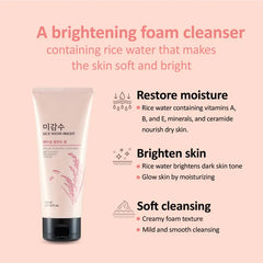 The Face Shop - Rice Water Bright Cleansing Foam 150ml The Face Shop