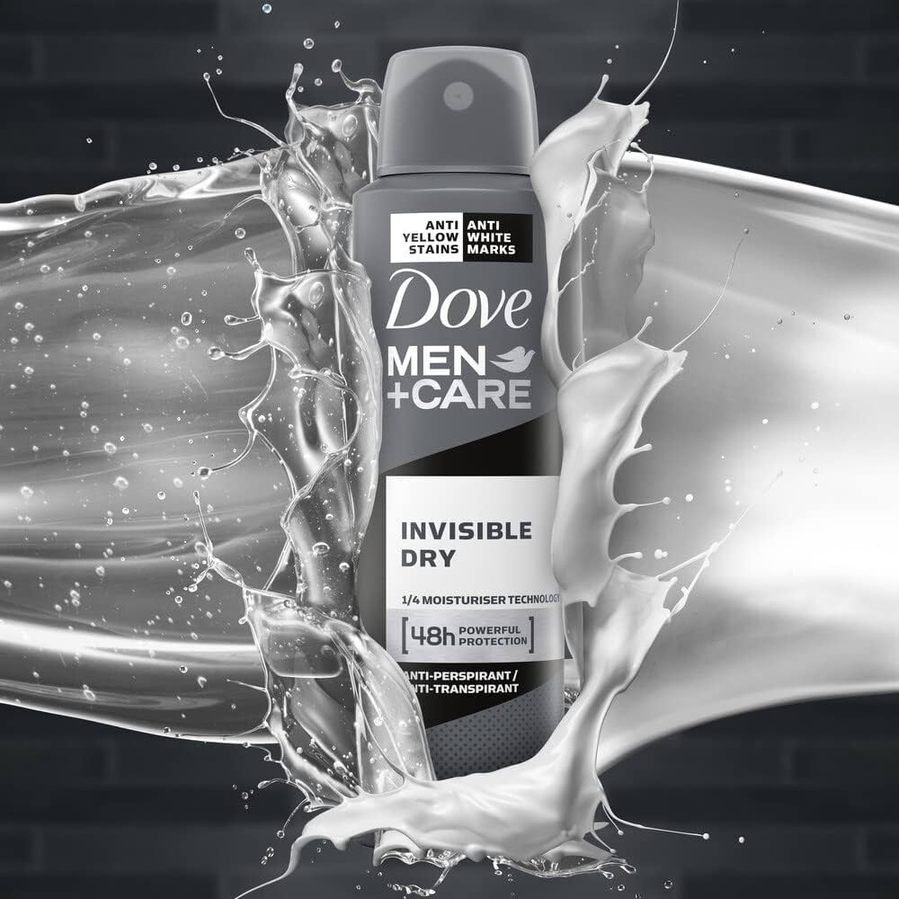 Dove Men+Care Invisible Dry Body Spray (250ml) Dove