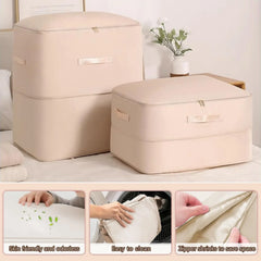 Self-Compressing Storage Bag Portable Organizer for Clothes Blankets Cosmia.pk