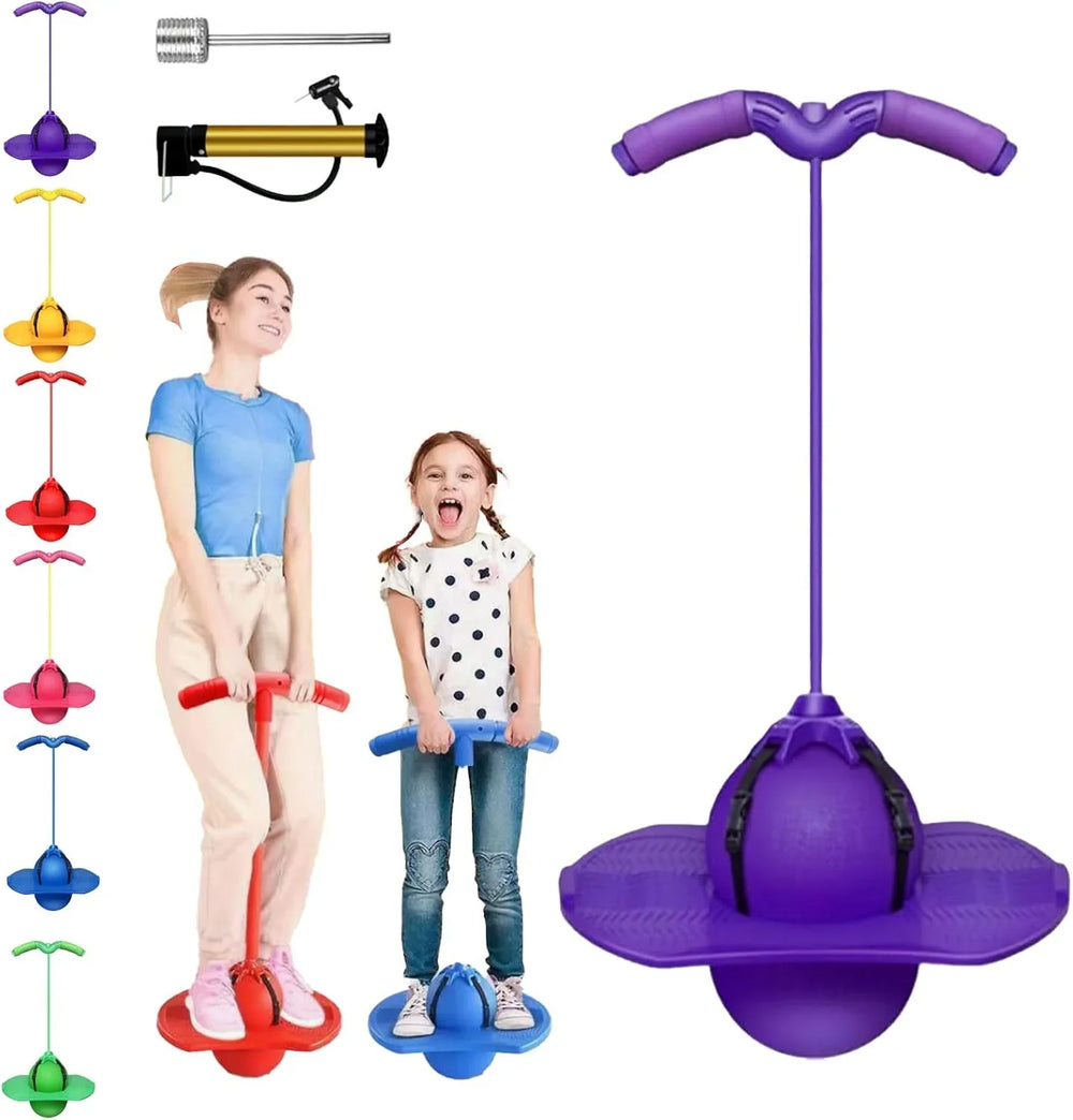 Balance Jumping Ball with Handle and Ball Pump Cosmia.pk