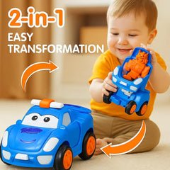 Transforming Toy Car – 2-in-1 Robot & Car Toy for Boys & Girls Cosmia.pk