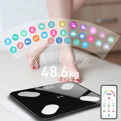 Bluetooth Smart Scale Digital Weight Scale Highly Accurate Body Weight Cosmia.pk