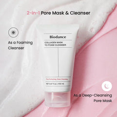 BIODANCE Collagen Mask To Foam Cleanser - 150ml Biodance