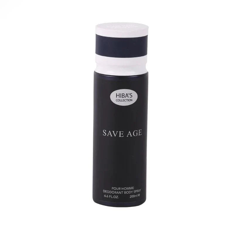 Hiba's Collection Deodorant Save Age Body Spray - 200ml Hiba's Collection