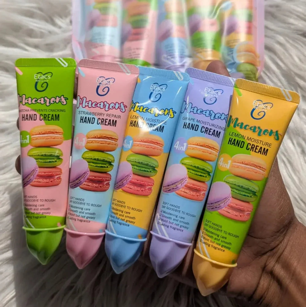 Etacs House Macarons 4 in 1 Hand Cream - 5Pcs Etacs House
