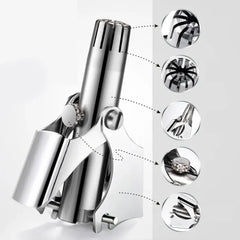 Mini Portable Stainless Steel Manual Nose Hair Trimmer Cosmia.pk