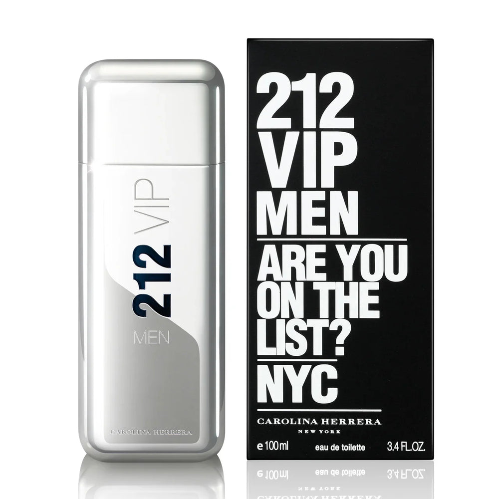 Carolina Herrera 212 VIP Eau de Toilette for Men – 100ml 212 VIP