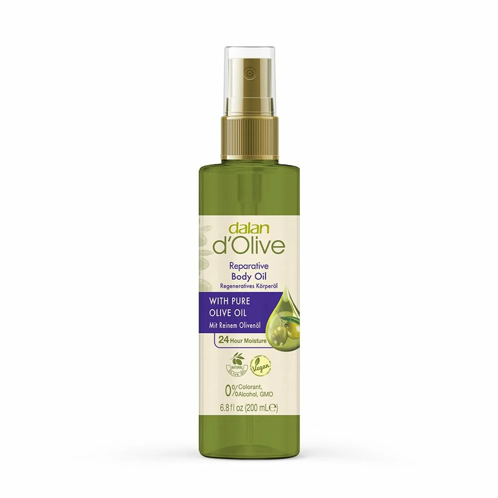 Dalan D' Olive With Pure Olive Oil Reparative Body Oil - 200ml Dalan D'Olive