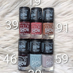 Maybelline Permanent Nail Paint Maybelline