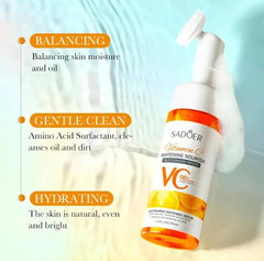 Sadoer Vitamin C Whitening Nourishing Mild Cleansing Mousse 150ml Sadoer