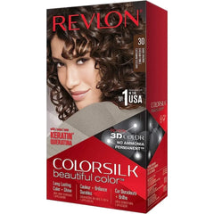REVLON (Italy) 30 Dark Brown 3D Hair Color Revlon