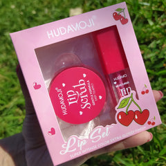 Hudamoji Lip Oil + Lip Scrub 2 in 1 Hudamoji