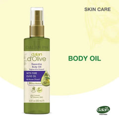 Dalan D' Olive With Pure Olive Oil Reparative Body Oil - 200ml Dalan D'Olive