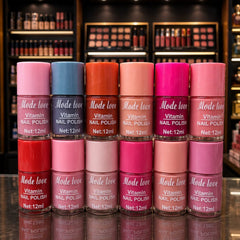 Mode love permit nail polish - 12 Pcs Set Mode love