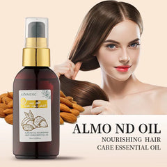 KORMESIC Natural Organic Almond Oil for Men & Women Scalp Care Serum Hair Treatment Growth Oil 60ml KORMESIC