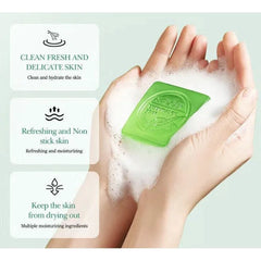 Sadoer Aloe Vera Smooth Cleansing Natural Soap 100g Sadoer