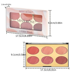 Miss Rose Face Kit - 6 Color Miss Rose