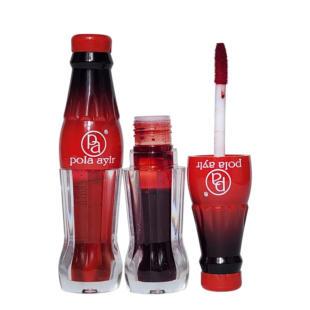 6 Pcs Pola ayir Cola Coca Matte Lip Tint pola aylr