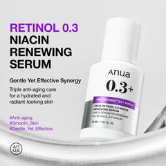 Anua Retinol 0.3 + Niacin Renewing Serum 30ml Anua