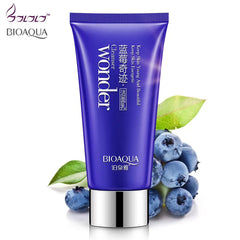 BIOAQUA Blueberry Wonder Skin Nutritional Cleansing Moisturizing Cleanser - 100g bioaqua