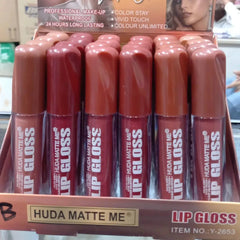 Huda Matte Me 6pc Matte Lip Gloss EACH Set huda matte me