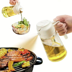 Kitchen Glass Oil Sprayer Bottle - 470ml Cosmia.pk